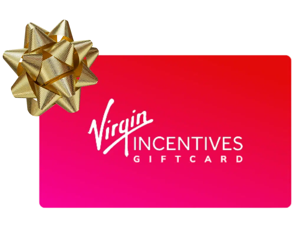 Virgin Incentives Giftcard Bow